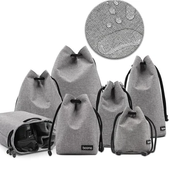

Oxford Cloth Storage Bags Waterproof Pouch Photo Photographic Bags For Camera Travel Luggage Organizer Camera Bags Lens Case