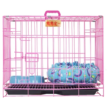 

Dog Cage Wire Folding Pet Teddy Small and Medium Indoordog fence hamster fence