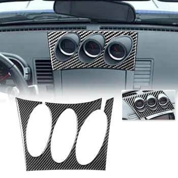 

For Nissan 350z 2003-2009 Volt Meter Display Cover Decoration 1pc Sticker