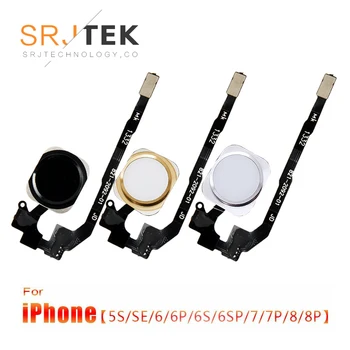

Home Button Flex Cable For iPhone 5 S 5S SE 6 6Plus 6s Plus 7 7Plus 7P Home Return Button For iphon 4 5 6 7 Flex Cable Assembly
