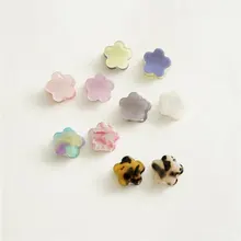 

Mini Blooming Flower Clip For Women Girls Simple Colorful Sweet Flower Catch Clip Japanese Girly Style Flower Catch Clip