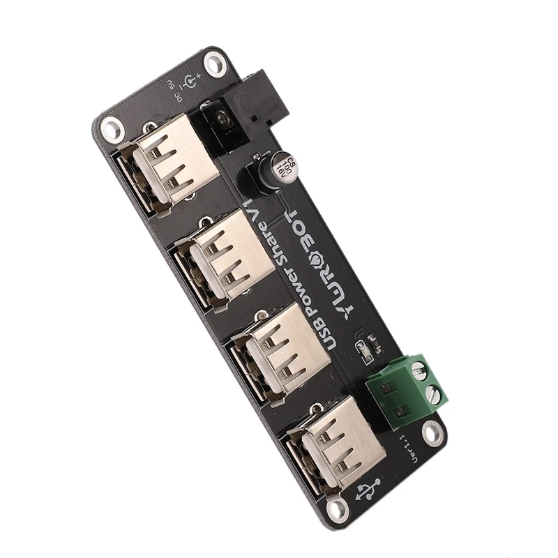 5V 4 канала USB Мощность сплиттер Мощность зарядная Модульная плата
