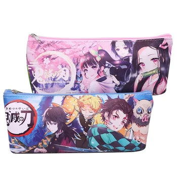 

Japan Anime Demon Slayer: Kimetsu No Yaiba Kamado Nezuko Cosplay Student Pen Bag Pencil Case Cosmetic Bag Storage Bag Xmas Gifts
