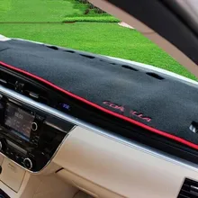 Крышка приборной панели автомобиля коврик тенты подушка коврик ковры аксессуары 1 шт. для Toyota Corolla 2003