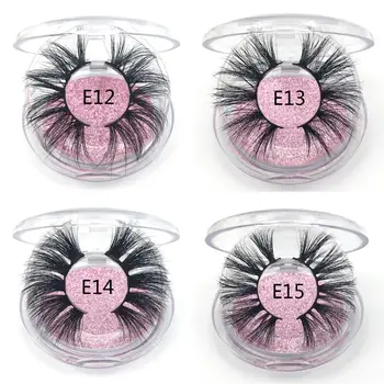 

Put Logo 50Pairs Wholesale 16Style Eyelashes Transparent Band False Eyelash Crisscross 3D Mink Lashes Handmade Eye Lashes