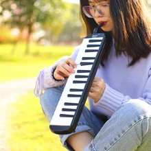 32 Keys Melodica Piano Keyboard Style Musical Instrument Harmonica Mouth Organ With Carrying Bag Mouthpiece Educational Gifts