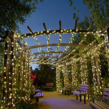 

LED Solar Battery Powered String Lights Garden Christmas Outdoor Decorative Lights