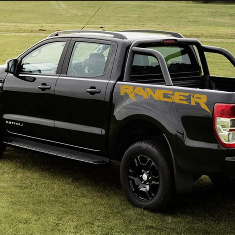 

2 шт., виниловые наклейки на заднюю дверь автомобиля Ford Ranger