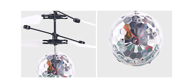 Induction Flying Ball RC Helicopter for Kids