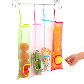 

Kitchen Organizers Plastic Storage Dispenser Home Grocery Bag Holder Wall Mount Garbage Bag Storage Bag Holder Storage