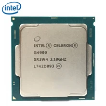 Процессор Intel Celeron G4900, 3,1 ГГц, 2 Мб кэш-памяти, двухъядерный процессор SR3W4 LGA 1151, лоток протестирован на 100% рабочий