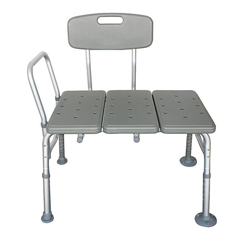 

Shower Seat Bath Shower Chair Height Adjustable Non Slip Seat Armrest Disabled Pregnancy Aluminium Alloy Elderly Bath Chair Grey