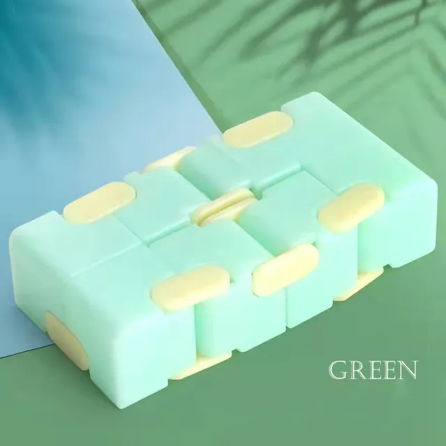 Luminous  Creative Infinite Cube Infinity Cube Magic Stress Relief Cube Office Flip Cubic Stress Reliever Autism Toys 5