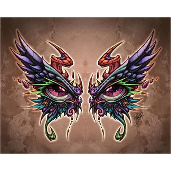

DIY Diamond Embroidery Dragon mask Pattern Needlework 5D Diamond Painting Cross Stitch Full Drill resin Painting Rhinestones