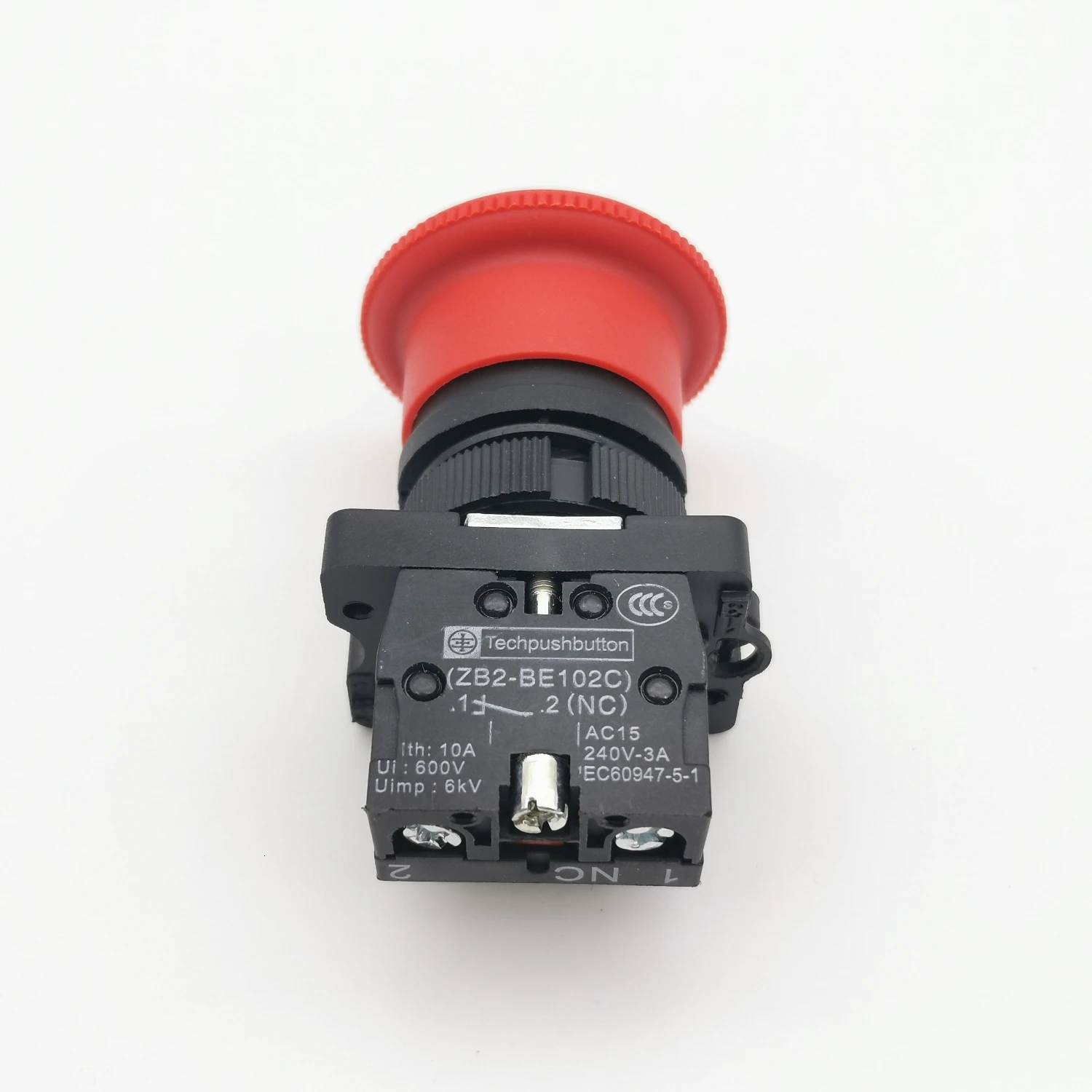 XB2 ES542 22 мм Nc N/C переключатель аварийной остановки 600 в 10a красная кнопка