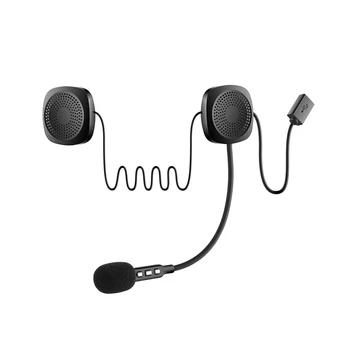 

New 50M Waterproof Moto bluetooth Wireless Anti-interference Helmet Headset Hands Free bluetooth 5.0 Intercom for Motorcycle