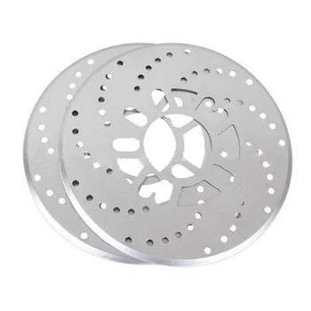 

2pcs/set Auto Modification Rear Drum Plate Aluminum Alloy Cover Brake Car 26cm Sheet Wheel Disc Auto Parts