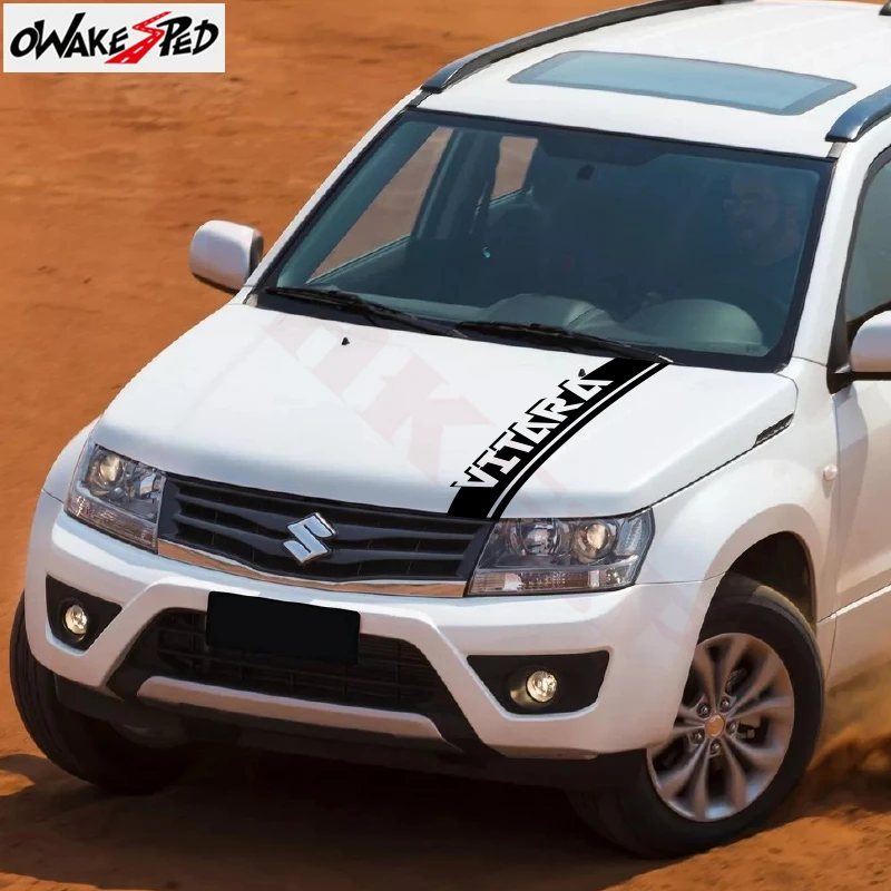 Автомобильный Стайлинг наклейка автомобильный капот крышка двигателя виниловый