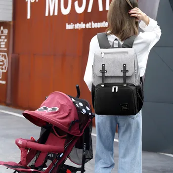 

Fashion Brand Large Capacity Baby Bag Travel Backpack Designer Nursing Bag for Baby Mom Backpack Women Carry Care Bags 10.10