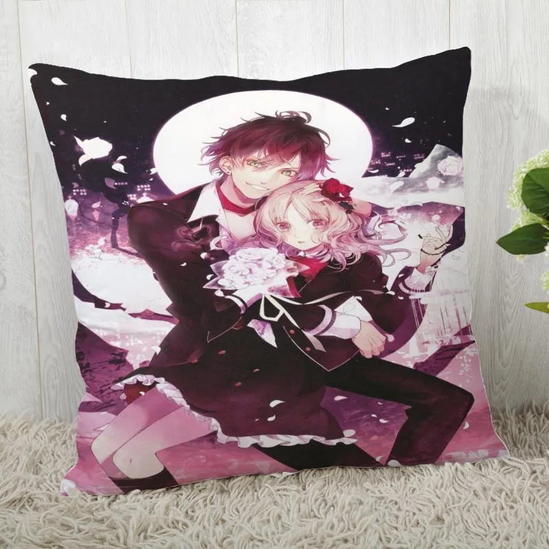 45*45 наволочка Diabolik Lovers печать для Свадебная Подушка Обложка счастливые праздничные наволочки для подушки - Цвет: Pillowcase 9