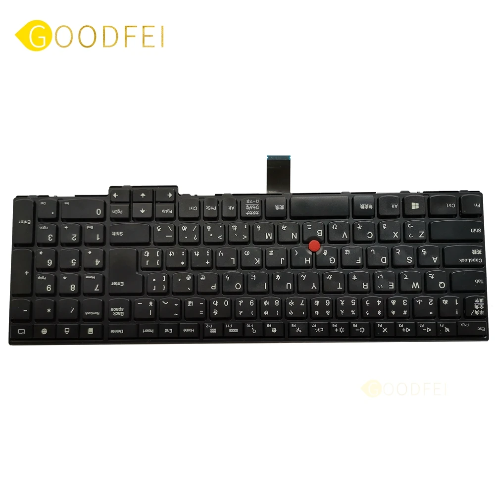 

JP Keyboard for Lenovo ThinkPad L560 W540 T540P W541 T550 W550S L540 E531 E540 P50S T560 Laptop Japanese 00PA647 SN20H57112
