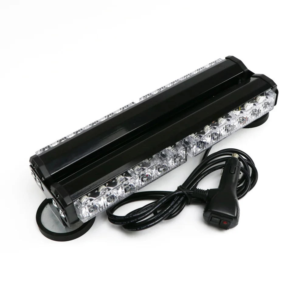 HEHEMM 24 LED Light Strobe Warning Light Bar Double Side Emergency