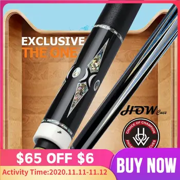 

Original HOW CUE Official Store FH-C1-M Handmade Pool Cue Butt Shell Inlay Forearm Solid Wood Inlay Professional AP PLUS shaft