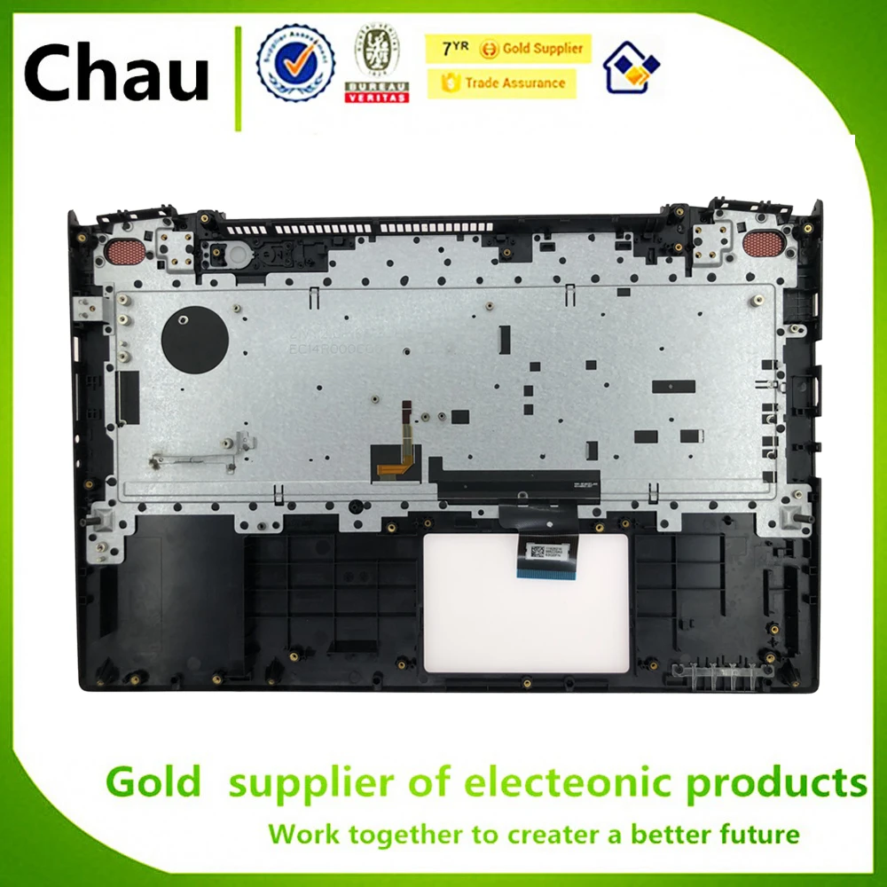  New For Lenovo Ideapad Y50-70 15.6 keyboard TOP Cover Palmrest Upper Case 5CB0F78866 AP14R000A00