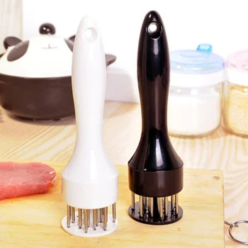 

Profession Kitchen Meat Tenderizer With 21 Stainless Steel Needle Blades For Tenderizing Steak, Beef, Chicken