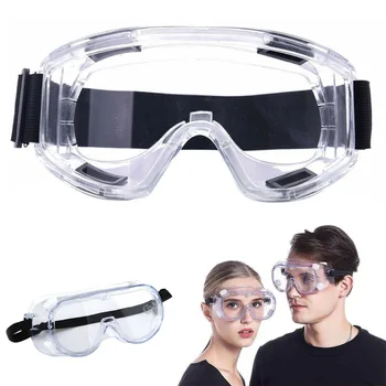 

Universal Fully Sealed Safety Goggles Anti-splash Anti-fog Dustproof Anti-UV Protective Outerdoor Glasses Eye Protection