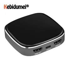 4K 60 Гц Тип C видеозахвата для захвата игры и видео HDMI устройство захвата для потока Live для Xbox для PS4 переключатель DSLR видеокамеры