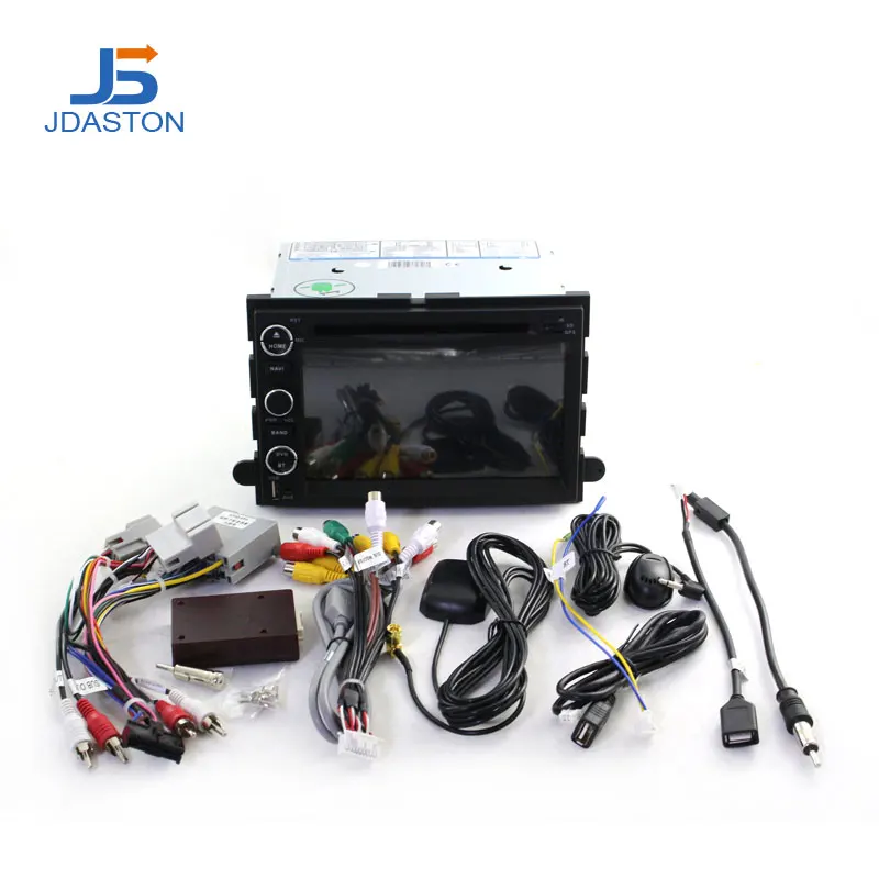 Best JDASTON Android 9.1 2 Din Car DVD Player For Ford F150 F250/F350 Explorer Edge Mustang Car GPS Radio Audio Multimedia Stereo 4