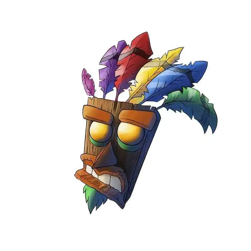 

13cm*10cm For Crash Bandicoot Personality Creative Stickers Car Assessoires Car Stickers Decals Vinyl Material Decoration