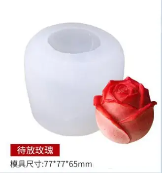 

Rose Silicone Mould Valentine's Day Love Bear Mousse Cake Ice Cream Mould