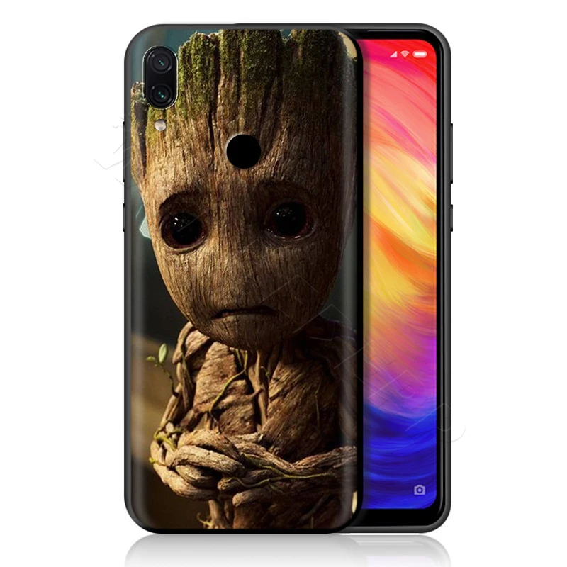 Хранители Groot чехол с принтом Marvel для спортивной камеры Xiao mi Red mi Note 8 mi, возраст 3, 6, 8, 9, A1 A2 A3 8A 6X9 T CC9 Lite SE Pro Max F1 10 - Цвет: 5