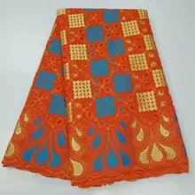 Вышитые нигерийские кружева ткань Африканская Свадебная кружевная ткань для невесты высокое качество Французский Тюль кружевная ткань для вечерние 901-1