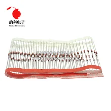 50 шт. 1 Вт туннельный диод DO-41 51V 56в 62V 68V 75V 1N4757A 1N4758A 1N4759A 1N4760A 1N4761A