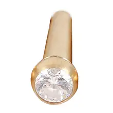 Шпильки для гитарного моста из чистой меди с латунным круглым и зеленым жемчугом в виде раковины, гвозди в горошек, шпильки для фольклорной гитары, одноцветные струнные конусные деревянные