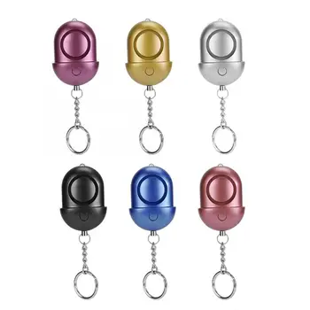 

Keychain 130dB Personal Alarm Emergency Self Defense Safety Alarm with Flashing Light
