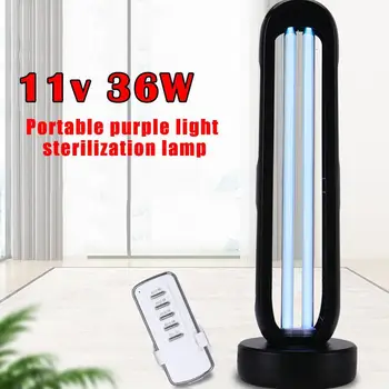 

36W UVC Ozone Germicidal Ultraviolet Disinfection Lamp 360 Degree UV Light Timer for Disinfect Bacterial Kill Mites