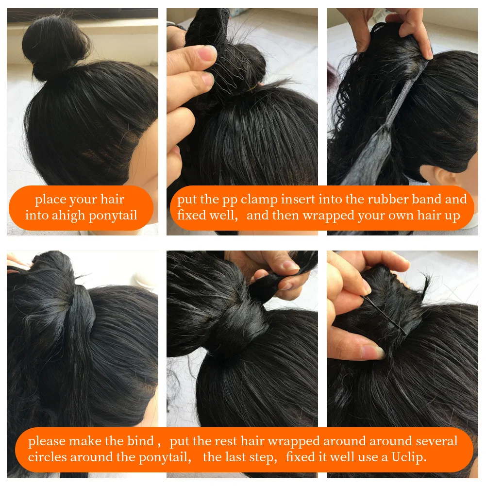 extensões de cabelo e perucas