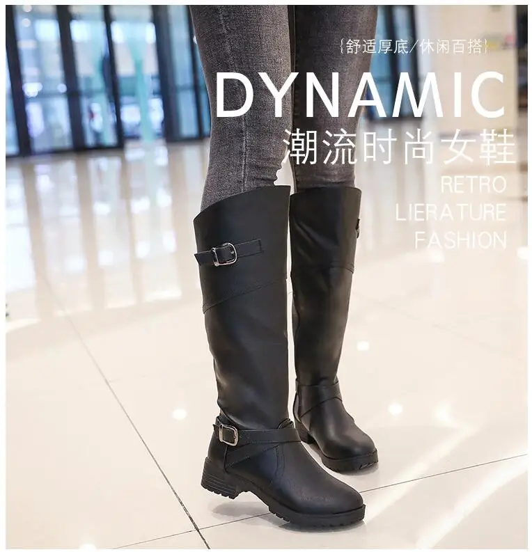 

Long tube over knee boots female 2023 new autumn and winter high boots thick bottom elastic boots female thin skilled boots plus