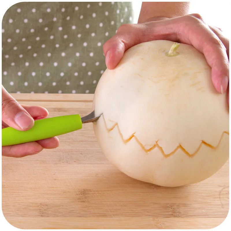 Ice Cream Scoop 2 in1 Stainless Steel Double-end Melon Baller Scoop Fruit Spoon Ice Cream Sorbet Bakeware Cooking Vegetable Tool Kitchen Gadgets