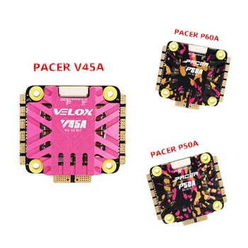 

30.5x30.5mm T-motor V45A P50A P60A 3-6S BLheli_32 w/ 10V BEC DShot1200 4In1 Brushless ESC for 170-450mm RC FPV Racing Drone