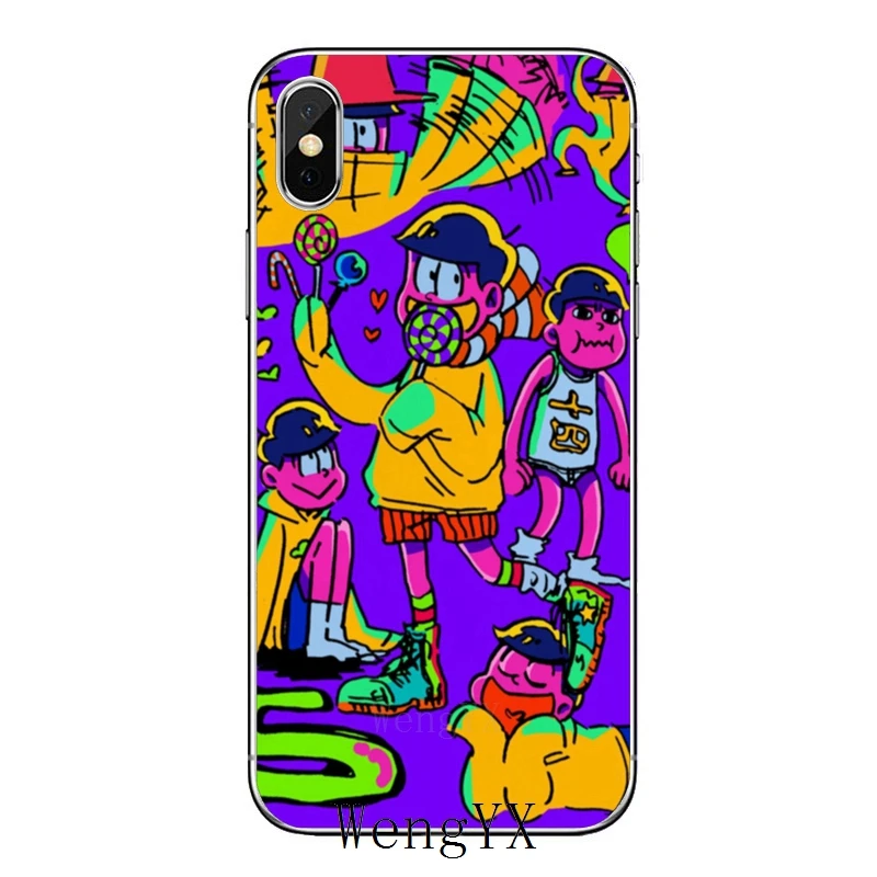 Аниме Osomatsu чехол для телефона чехол для samsung Galaxy A10 A30 A40 A50 A60 A70 A6s A8 A9s J4 J6 Prime Plus - Цвет: Osomatsu-san-C-08