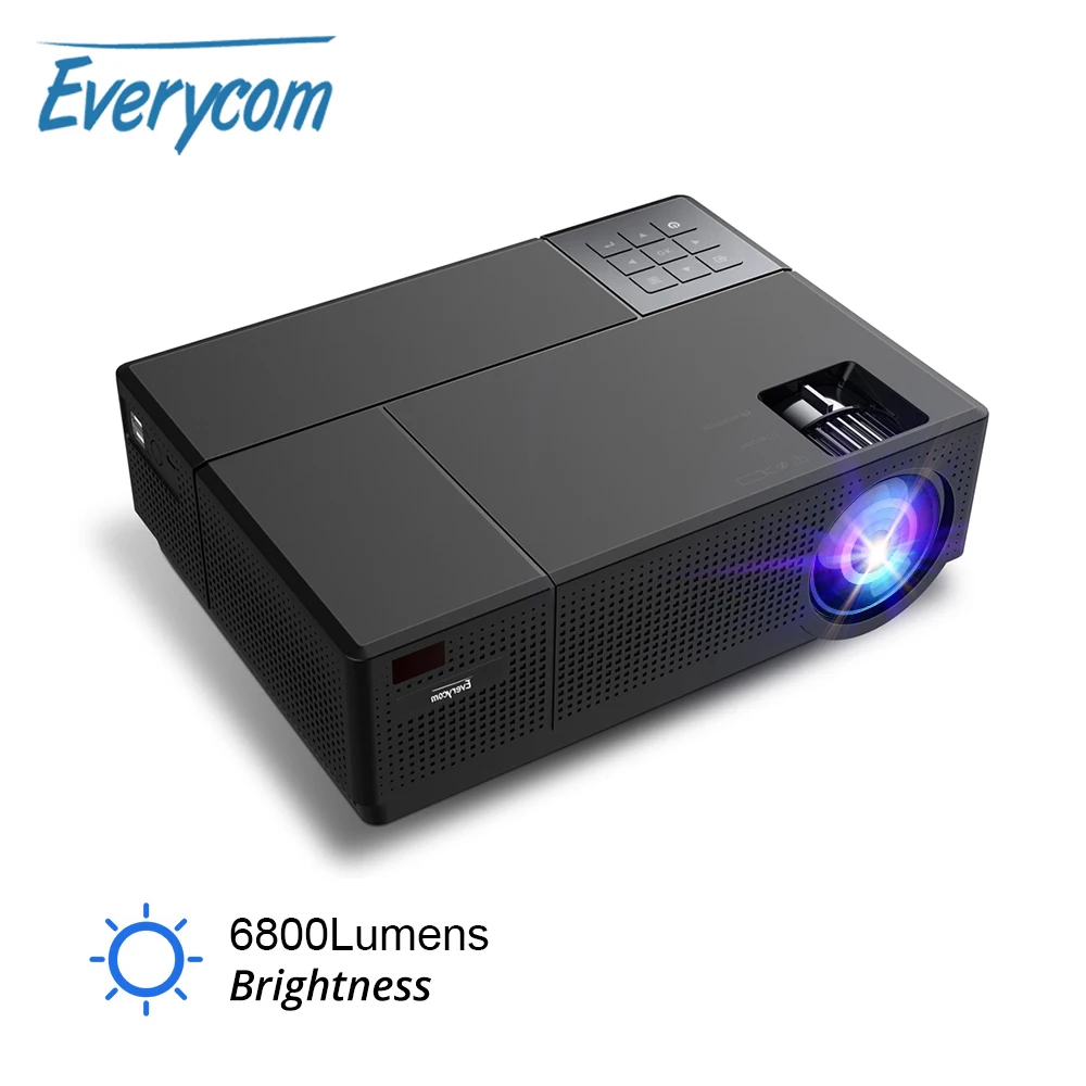 Everycom FHD лучший проектор CL770 оригинальный 1080P 6800 люмен светодиодный видеопроектор