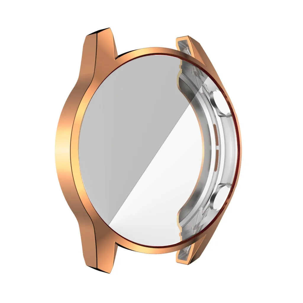 TPU чехол для huawei Watch GT2 46 мм ультра тонкий Гальванизированный прозрачный TPU мягкий чехол Защита пульсометра