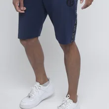 Мужские хлопковые шорты, мужские короткие свободные брюки для фитнеса, бодибилдинга, бега, Мужские Прочные тренировочные штаны, шорты для фитнеса