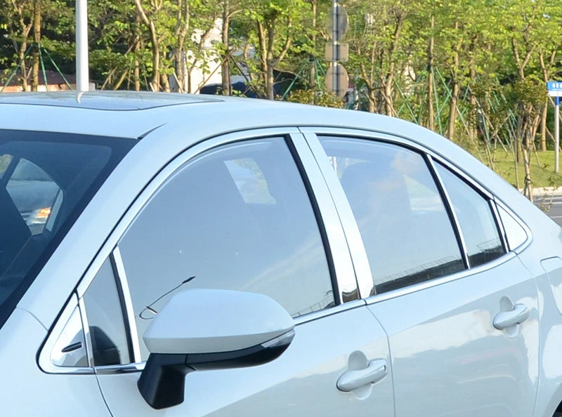 Подходит для Toyota Corolla E210 Sedan автомобильный Стайлинг полный Оконные Планки с центральной колонной оконной отделкой 28 шт. авто аксессуары