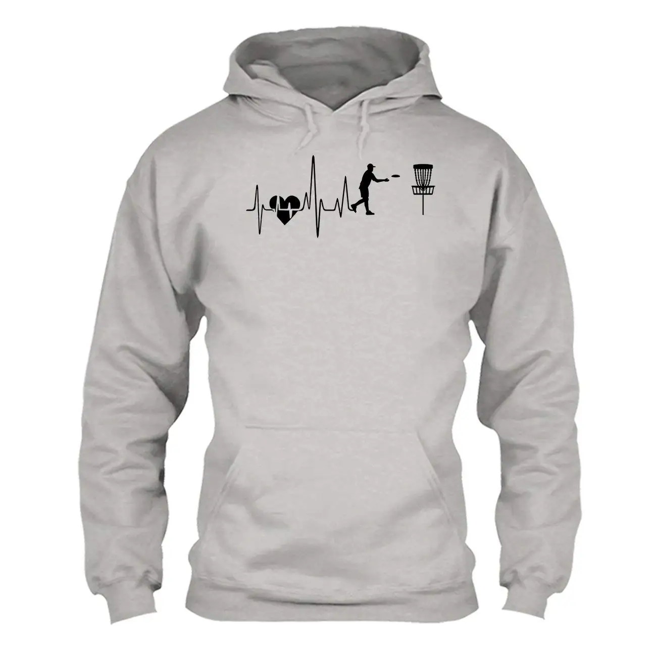 Cool Disc Golf Heartbeat Tshirt, Sweatshirt Design - AliExpress